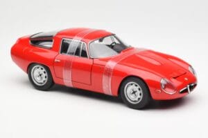 Alfa Romeo Giulia TZ Roșu AUTOart 1:18 70196 Metal - imaginea 4 din 6