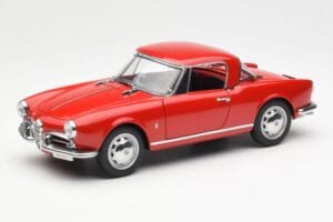 Alfa Romeo Giulietta 1300 Spider Roșu AUTOart 1:18 70157 Metal