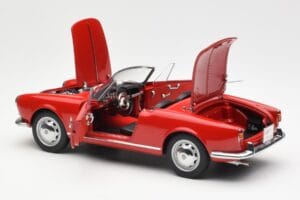 Alfa Romeo Giulietta 1300 Spider Roșu AUTOart 1:18 70157 Metal - imaginea 5 din 8