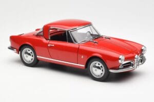 Alfa Romeo Giulietta 1300 Spider Roșu AUTOart 1:18 70157 Metal - imaginea 6 din 8