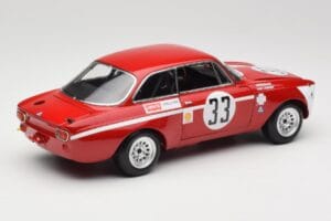 Alfa Romeo GTA 1300 Junior #33 T. Hezemans / G. van Lennep Hezemans Jarama 1972 Minichamps 1:18 100721233 Metal - imaginea 3 din 8