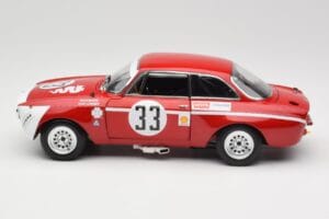 Alfa Romeo GTA 1300 Junior #33 T. Hezemans / G. van Lennep Hezemans Jarama 1972 Minichamps 1:18 100721233 Metal - imaginea 4 din 8