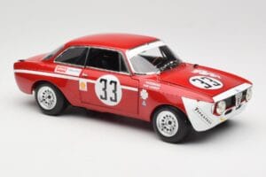 Alfa Romeo GTA 1300 Junior #33 T. Hezemans / G. van Lennep Hezemans Jarama 1972 Minichamps 1:18 100721233 Metal - imaginea 6 din 8