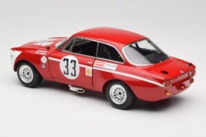 Alfa Romeo GTA 1300 Junior #33 T. Hezemans / G. van Lennep Hezemans Jarama 1972 Minichamps 1:18 100721233 Metal - imaginea 7 din 8