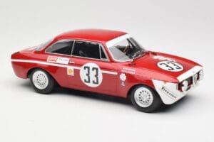 Alfa Romeo GTA 1300 Junior #33 T. Hezemans / G. van Lennep Division 1 Winners 4 Hours of Jarama 1972 Minichamps 1:18 15572123 - imaginea 4 din 6