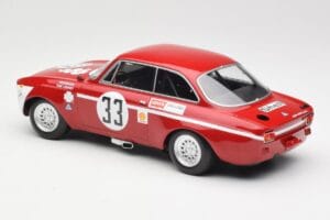 Alfa Romeo GTA 1300 Junior #33 T. Hezemans / G. van Lennep Division 1 Winners 4 Hours of Jarama 1972 Minichamps 1:18 15572123 - imaginea 5 din 6