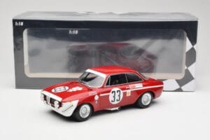 Alfa Romeo GTA 1300 Junior #33 T. Hezemans / G. van Lennep Division 1 Winners 4 Hours of Jarama 1972 Minichamps 1:18 15572123 - imaginea 6 din 6