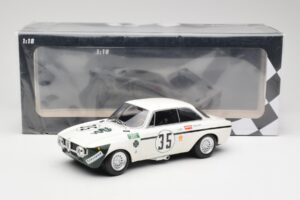 Alfa Romeo GTA 1300 Junior #35 C. Colzani / Pooky / G. Venturi 4 Hours of Jarama 1972 Minichamps 1:18 155721235 Metal - imaginea 6 din 6