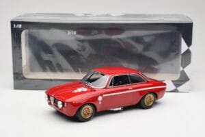 Alfa Romeo GTA 1300 Junior Roșu Minichamps 1:18 155120020 Metal - imaginea 6 din 6