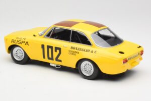 Alfa Romeo GTA 1300 #102 Squadra Corse R. Zanetti / M. Ruspa / Monzeglio Targa Florio 1971 Minichamps 1:18 155711202 Metal - imaginea 5 din 6