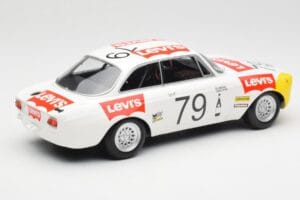Alfa Romeo GTA 1300 #79 H. Rubens / C. Van Ryn 24 Hours of Spa 1971 Minichamps 1:18 155711279 Metal - imaginea 2 din 6