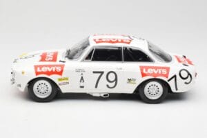 Alfa Romeo GTA 1300 #79 H. Rubens / C. Van Ryn 24 Hours of Spa 1971 Minichamps 1:18 155711279 Metal - imaginea 3 din 6