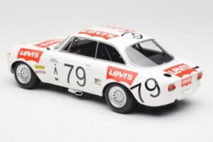 Alfa Romeo GTA 1300 #79 H. Rubens / C. Van Ryn 24 Hours of Spa 1971 Minichamps 1:18 155711279 Metal - imaginea 5 din 6