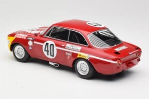 Alfa Romeo GTA 1300 #83 Autodelta C. Facetti / S. Truci 24 Hours of Spa 1972 Minichamps 1:18 155722283 Metal - imaginea 5 din 6