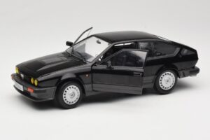 Alfa Romeo GTV6 Negru Solido 1:18 S1802302 Metal - imaginea 2 din 8