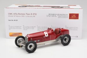 Alfa Romeo P3 #6 R. Caracciola Monza GP Winner 1932 CMC 1:18 M-221 Metal - imaginea 6 din 6