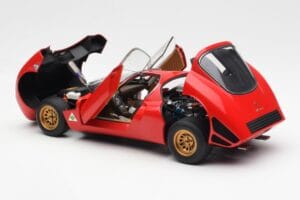 Alfa Romeo 33 Stradale Roșu AUTOart 1:18 70191 Metal - imaginea 5 din 8