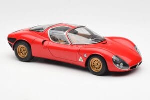 Alfa Romeo 33 Stradale Roșu AUTOart 1:18 70191 Metal - imaginea 6 din 8