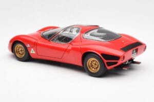 Alfa Romeo 33 Stradale Roșu AUTOart 1:18 70191 Metal - imaginea 7 din 8