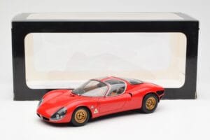 Alfa Romeo 33 Stradale Roșu AUTOart 1:18 70191 Metal - imaginea 8 din 8
