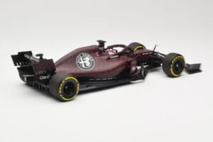 Alfa Romeo Racing C38 #7 K. Raikkonen Valentine's Day Livery Shakedown Fiorano 14th February 2019 Minichamps 1:18 110199907 M - imaginea 2 din 6