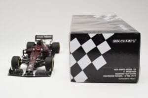 Alfa Romeo Racing C38 #7 K. Raikkonen Valentine's Day Livery Shakedown Fiorano 14th February 2019 Minichamps 1:18 110199907 M - imaginea 6 din 6