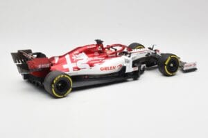 Alfa Romeo Racing C39 #7 K. Raikkonen Austrian GP 2020 Minichamps 1:18 110200107 Metal - imaginea 2 din 5