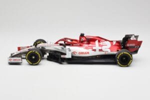 Alfa Romeo Racing C39 #7 K. Raikkonen Austrian GP 2020 Minichamps 1:18 110200107 Metal - imaginea 3 din 5