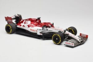 Alfa Romeo Racing C39 #7 K. Raikkonen Austrian GP 2020 Minichamps 1:18 110200107 Metal - imaginea 4 din 5