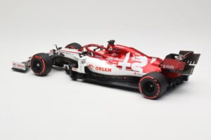 Alfa Romeo Racing C39 #7 K. Raikkonen Styrian GP 2020 Minichamps 1:18 110200207 Metal - imaginea 5 din 6