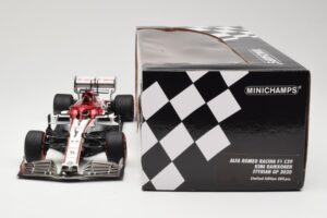 Alfa Romeo Racing C39 #7 K. Raikkonen Styrian GP 2020 Minichamps 1:18 110200207 Metal - imaginea 6 din 6