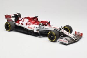 Alfa Romeo Racing C39 #99 A. Giovinazzi Austrian GP 2020 Minichamps 1:18 110200199 Metal - imaginea 4 din 6