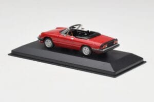 Alfa Romeo Spider 2000 Alfa Roșu Minichamps 1:43 436120760 Metal - imaginea 3 din 4