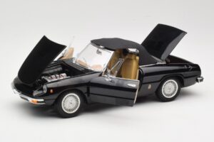 Alfa Romeo Spider 916 Veloce Negru Ricko 1:18 32107 Metal - imaginea 2 din 8