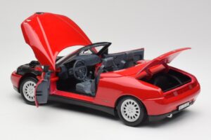 Alfa Romeo Spider 916 Alfa Roșu Maisto 1:18 50278 Metal - imaginea 5 din 8