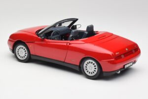 Alfa Romeo Spider 916 Alfa Roșu Maisto 1:18 50278 Metal - imaginea 7 din 8