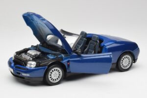 Alfa Romeo Spider 916 Periwinkle Albastru Maisto 1:18 50308 Metal - imaginea 2 din 7