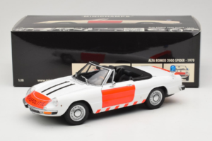 Alfa Romeo Spider Rijkspolitie Minichamps 1:18 180120994 Metal - imaginea 8 din 8