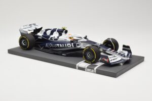 AlphaTauri AT03 #22 Y. Tsunoda Bahrain GP 2022 Minichamps 1:18 117220122 Metal - imaginea 4 din 6