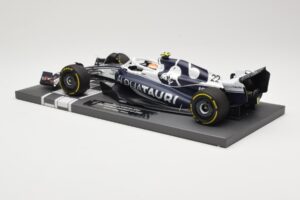 AlphaTauri AT03 #22 Y. Tsunoda Bahrain GP 2022 Minichamps 1:18 117220122 Metal - imaginea 5 din 6