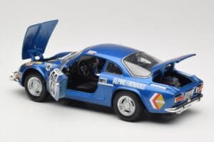 Alpine A110 1600S #28 Alpine-Renault O. Andersson / D. Stone Rally Monte Carlo 1971 Maisto 1:18 56033 Metal - imaginea 5 din 8