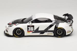 Alpine A110 GT4+ #36 J. Pla / J. Gilbert / J-M. Leandri Ultimate GT Endurance Cup 2024 Otto 1:18 OT1201 Rășină - imaginea 3 din 6