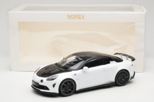 Alpine A110 R Pearl White Norev 1:18 185433 Metal - imaginea 6 din 6