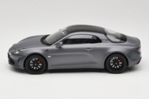 Alpine A110 S Gri Mat Carbon Roof Norev 1:18 185313 Metal - imaginea 3 din 6