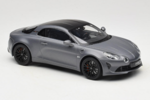 Alpine A110 S Gri Mat Carbon Roof Norev 1:18 185313 Metal - imaginea 4 din 6