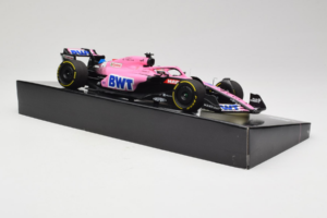 Alpine A522 BWT #14 F. Alonso BWT Alpine F1 Team Bahrain Grand Prix 2022 Minichamps 1:18 147220114 Rășină - imaginea 4 din 7
