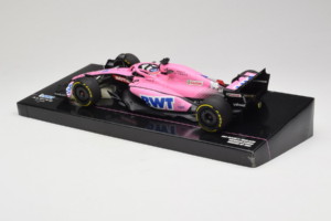 Alpine A522 BWT #14 F. Alonso BWT Alpine F1 Team Bahrain Grand Prix 2022 Minichamps 1:18 147220114 Rășină - imaginea 5 din 7