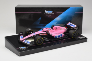 Alpine A522 BWT #14 F. Alonso BWT Alpine F1 Team Bahrain Grand Prix 2022 Minichamps 1:18 147220114 Rășină - imaginea 7 din 7