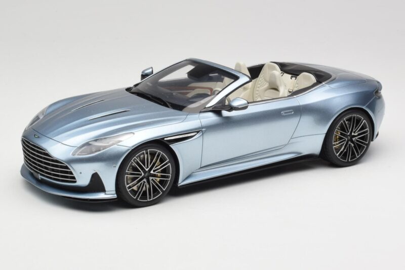Aston Martin DB12 Volante Caribbean Blue Pearl GT Spirit 1:18 GT479 Rășină