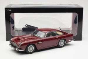 Aston Martin DB5 Dubonnet Roșu AUTOart 1:18 70213 Metal - imaginea 8 din 8